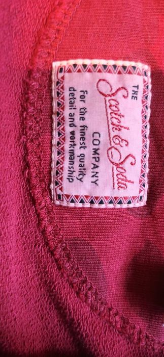 Scotch & Soda – Оригинален суичър,червен камуфлаж (Red Camo), Размер L