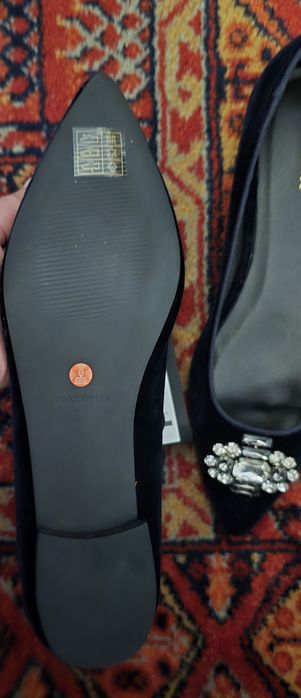 Pantofi/balerini/flats Cortefiel noi 37,5 model gucci dr martens ugg