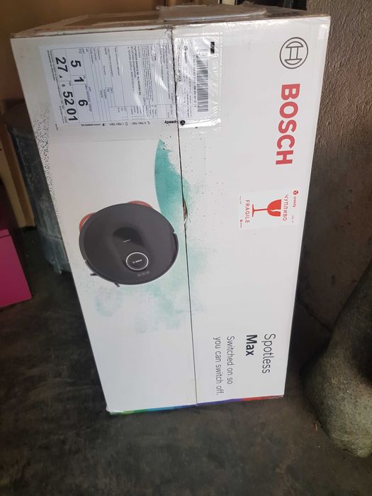 Прахосмукачка робот BOSCH Spotless Max BCRDW3BAB