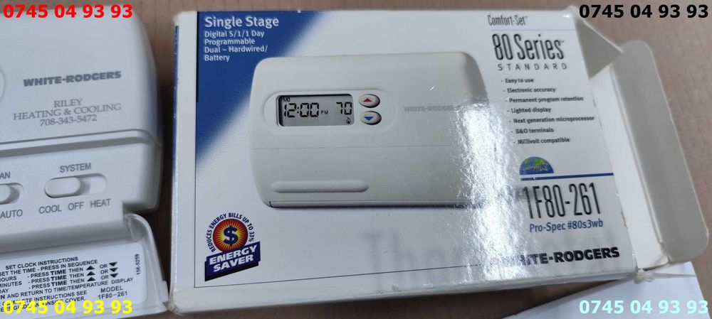 interfata controler WHITE RODGERS  nou 1F80-261