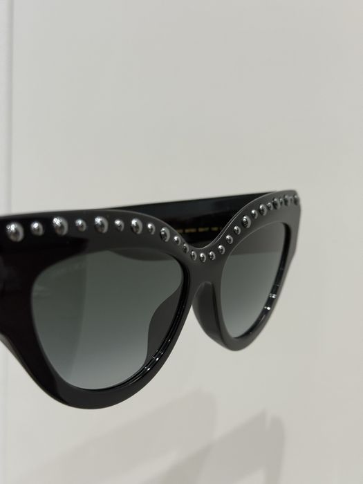 Оригинални слънчеви очила Jimmy Choo + Луксозна верижка и калъф