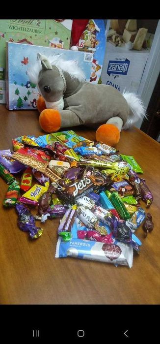 Новогодние сладкие подарки для детей