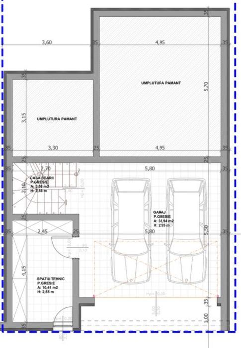 Casa Individuala 5 Cam 231.61 Mp, Teren 470 Mp Dambul Rotund