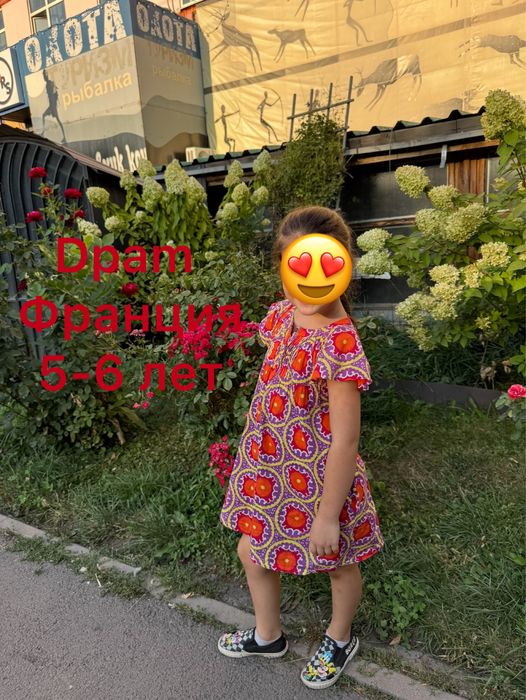 Вещи на девочку  2-7 лет