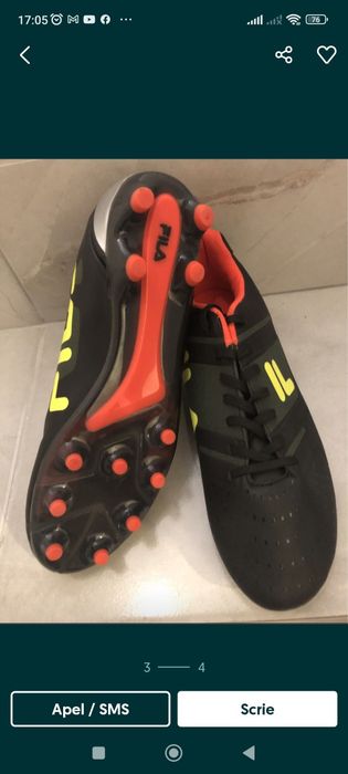 Ghete fotbal,cu crampoane