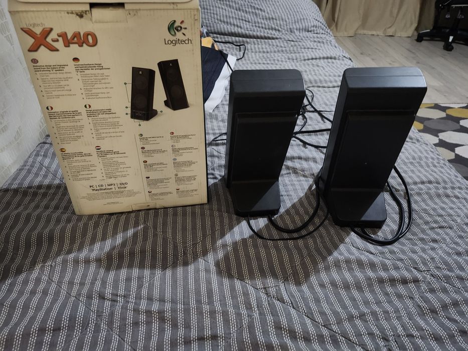 колонки Logitech x-140