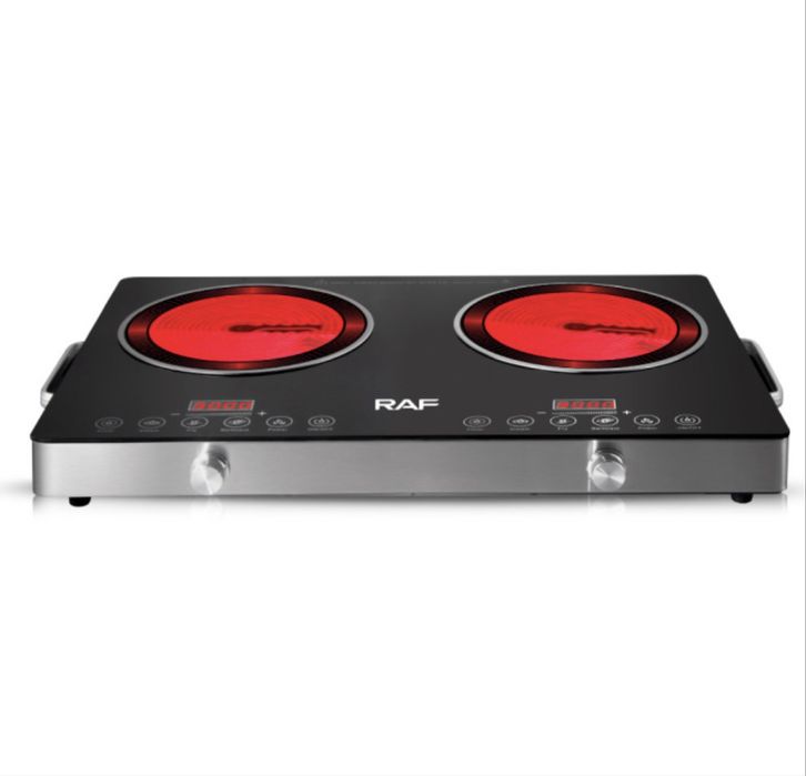 Инфракрасная двухконфорочная плита RAF R.8050 plita дастафка бесплатна