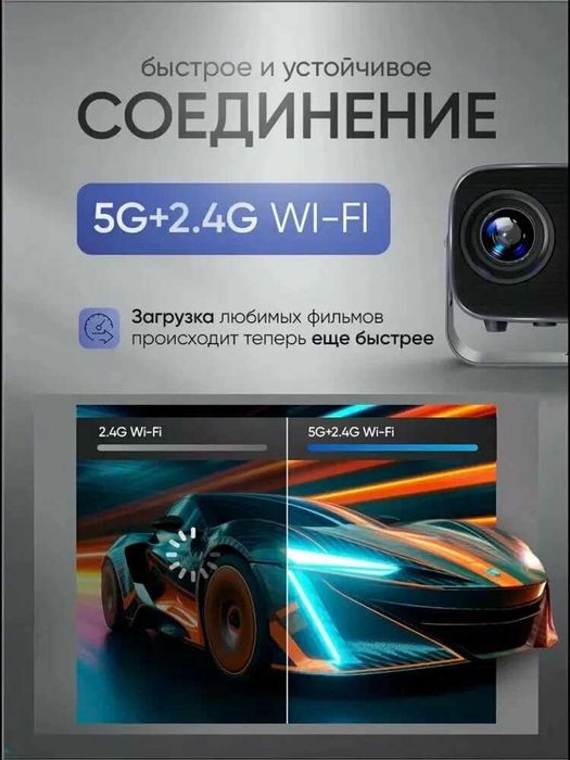 проектор A10 Full HD Wi-Fi LED Android