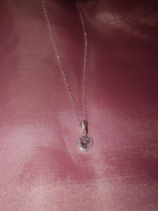 Colier Pandora argint s925 swarovski cristale tennis perle lanturi