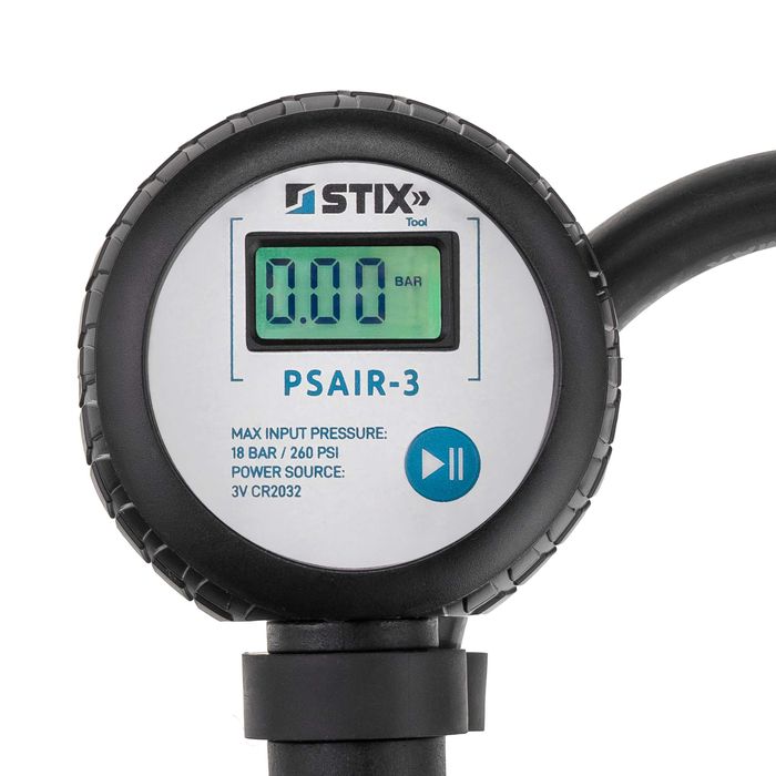 Пистолет за помпане на гуми с цифров манометър STIX