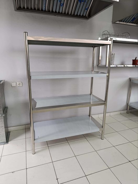 Акция! Скидка! Стеллаж ресторанный нержавейка nerjaveyka