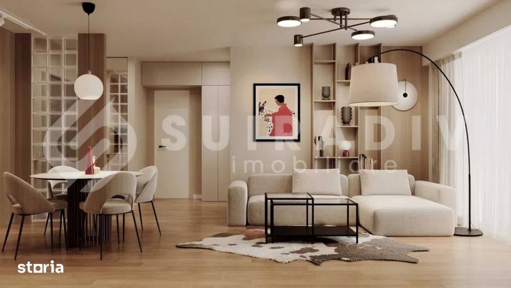 Apartament premium, terasa, parcare subterana -Era Hexagon
