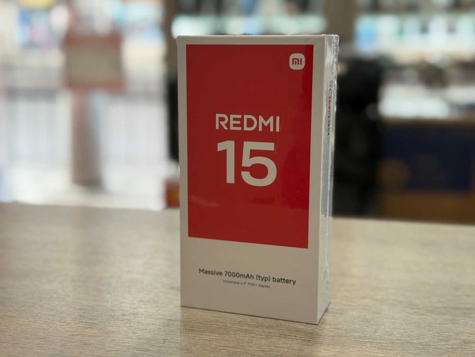 REDMI 15 – 128gb / 6gb ram - ГАРАНЦИЯ