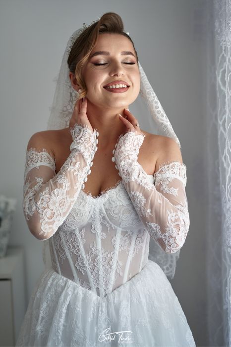 Rochie de mireasă din dantelă