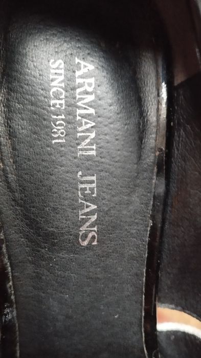 #Armani jeans -обувки на ток