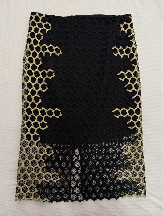 Женский костюм Alexander McQueen (жакет и юбка), размер М