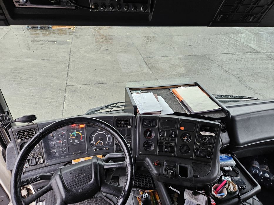 Scania 420 euro 3 si semiremorca containere krone sdc27/2014
