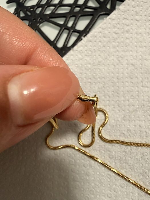 Lantic de aur 14k cu cruciulita