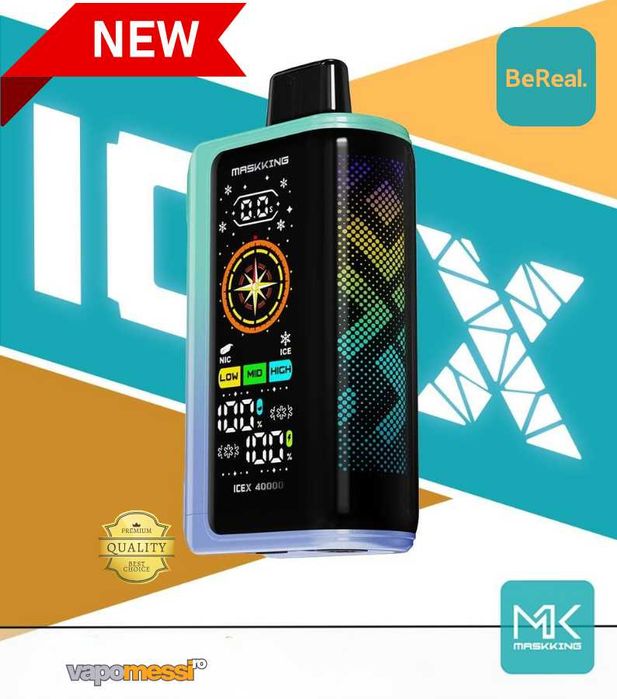 Vape MASKKING Icex Ecran curbat Full Led