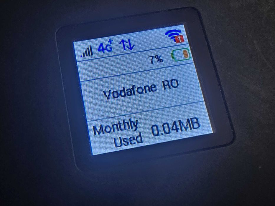 Modem portabil WIFI ZTE MF971RS 4G LTE SIM – poze reale