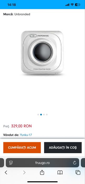 Imprimanta portabila