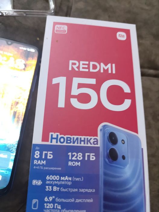 Redmi 15C Moonlight Bule 8GB 128GB ROM