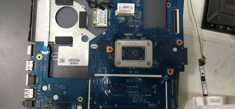 HP250 G3 материнская плата