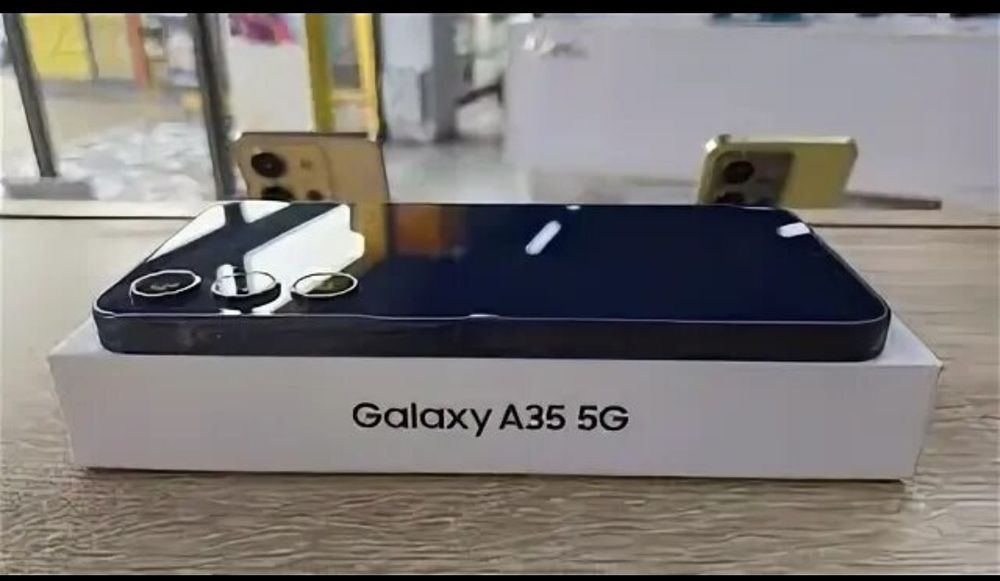 Galaxy A35 5G sotiladi karobka dakment
