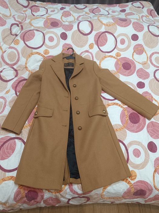 Вълнено палто Manteco