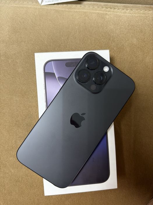Iphone 16 Pro Max 256 Black Titanium full box garantie