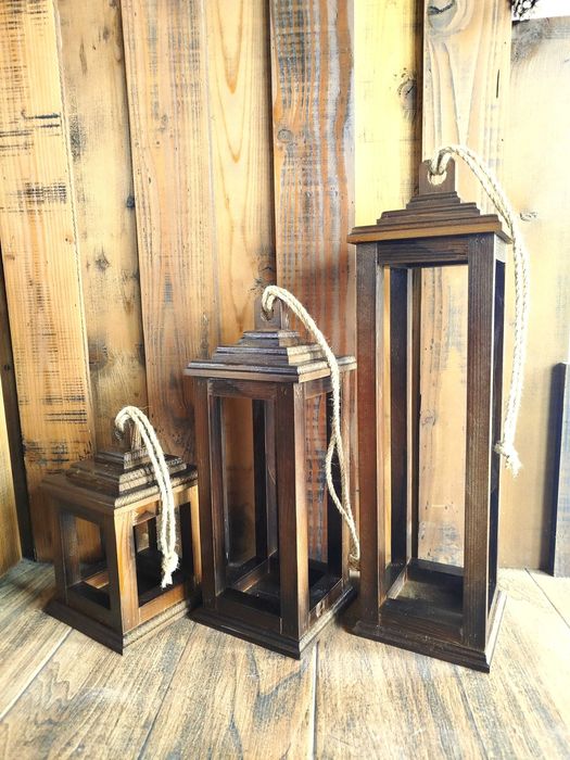 Уникални дървени фенери , Стилни  фенери от дърво ; Декоративни фенери