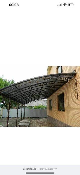 Навесы из поликарбоната.