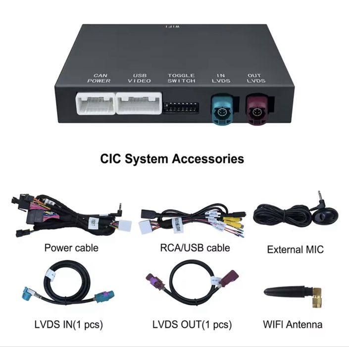 Carplay BMW nou, CIC Seria 1 2 3 4 5 6 7 X1 X3 X4 X5 X6