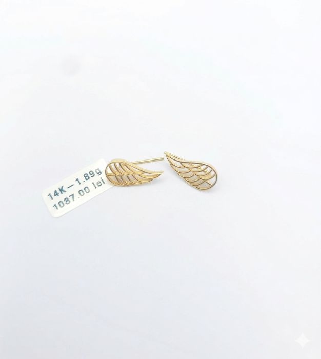 Bijuteria Royal cercei aur 14k 1.89 gr