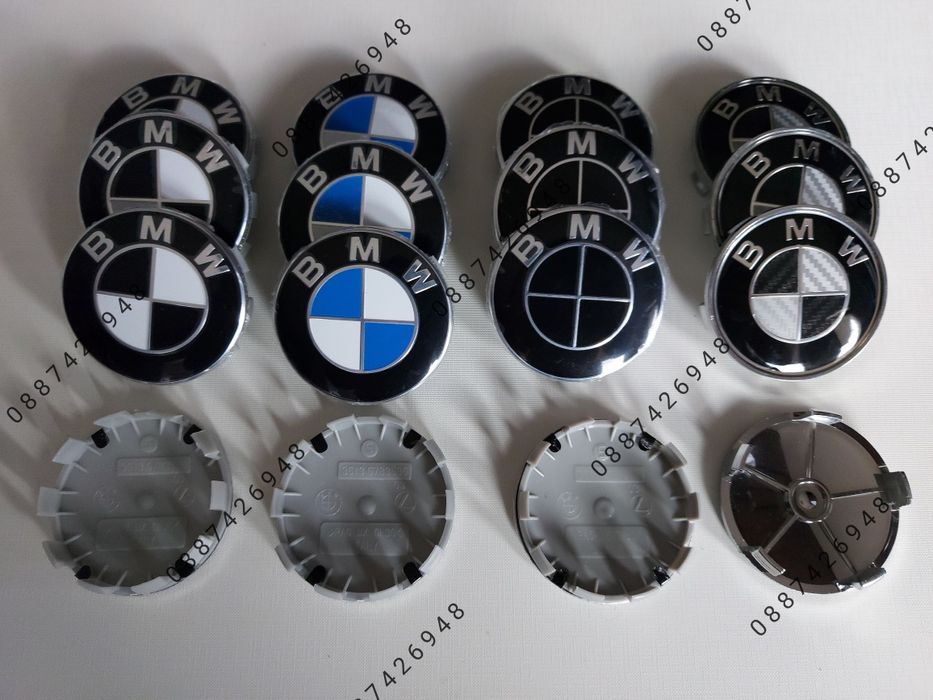 Bmw Емблеми и капачки за джанти Бмв е39 е46 е60 е61 е90 е91 е36 Х5 e38