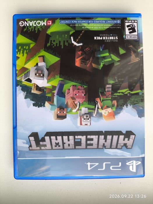 Minecraft PS4/PS5 обмен/продажа