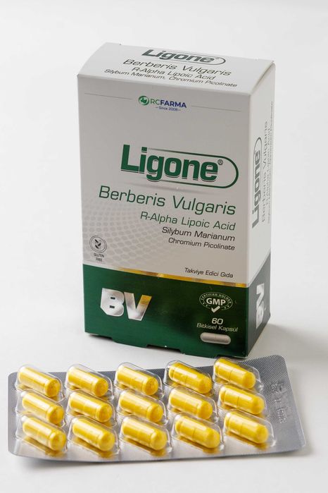 Ligone Berberis Vulgaris, Alpha Lipoic Acid,60 kapsula