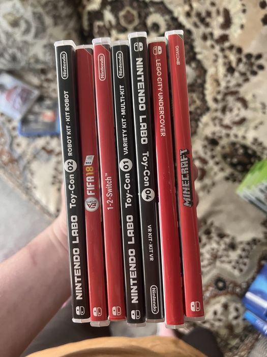 Коробки оригинальные switch xbox360