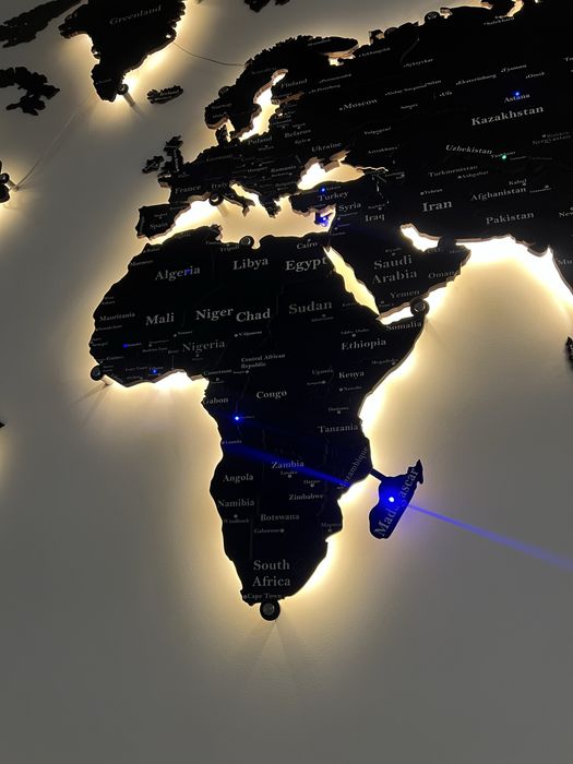 3д Карта мира, 3d Dunyo xaritasi, 3d karta