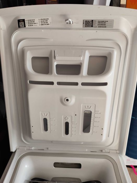 Пералня с горно зареждане WHIRLPOOL TDLR 6040S EU/N 6.0 kg, 1000 об/min