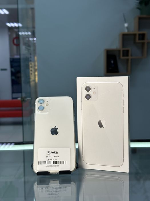 айфон 11 белый 128 гб