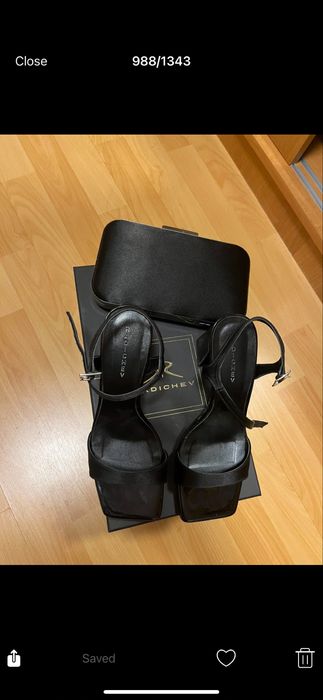 обувки 38 н и чанта клъч радичев