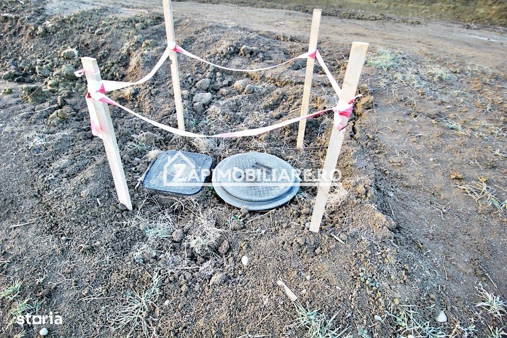 Teren Intravilan cu puz si utilităti, 618 mp