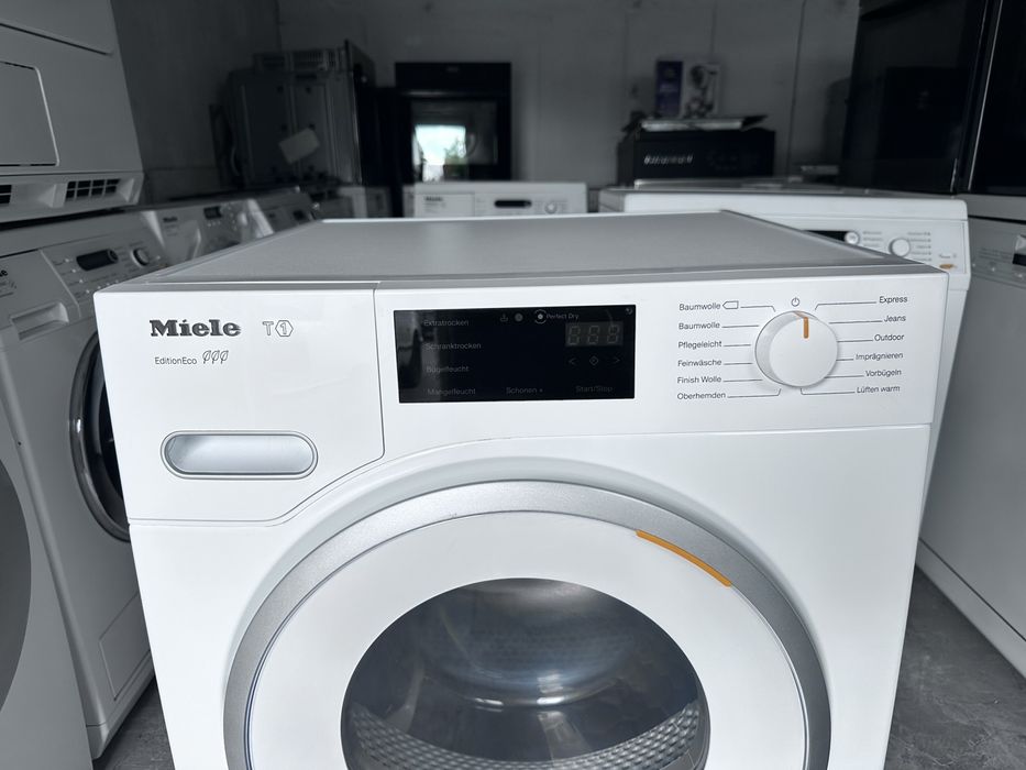 Сушилня +гаранция 1 година. MIELE Т1 ПЧЕЛНА ПИТА Клас А 8кг. Безплатна доставка за София