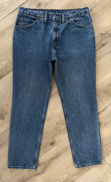 Blugi MUSTANG Boots Albastru Clasic Vintage Barbati | Marime 36 x 30 (Talie 90 cm)