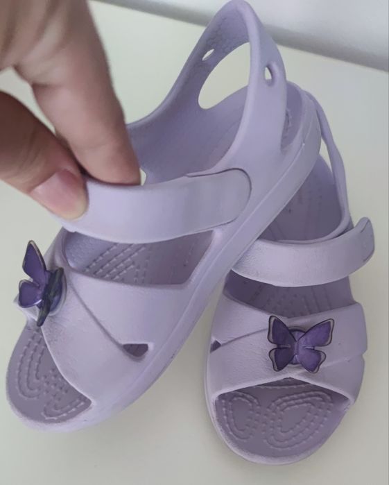 Sandale Crocs violet