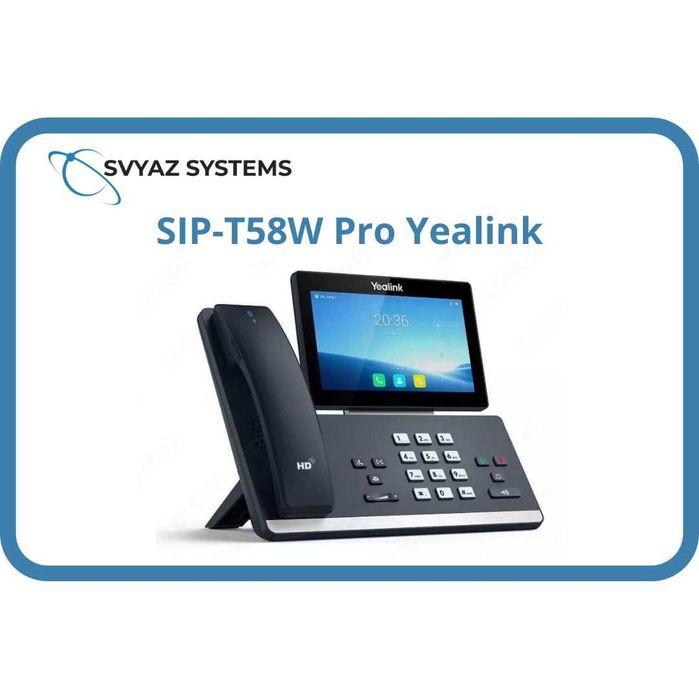 SIP-T58W Pro IP телефон Yealink