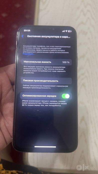 Iphone x 64gb 100%