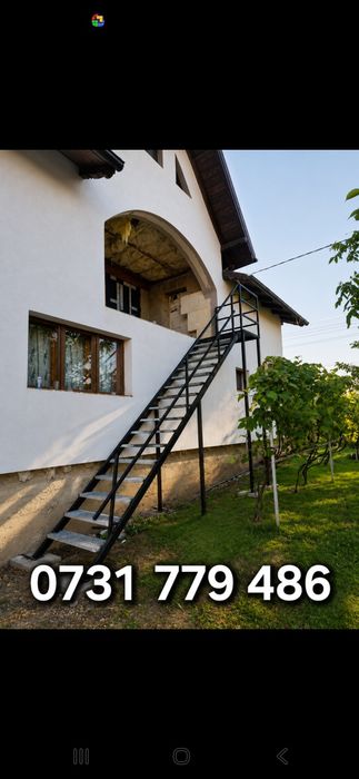 Scări metalice la comandă