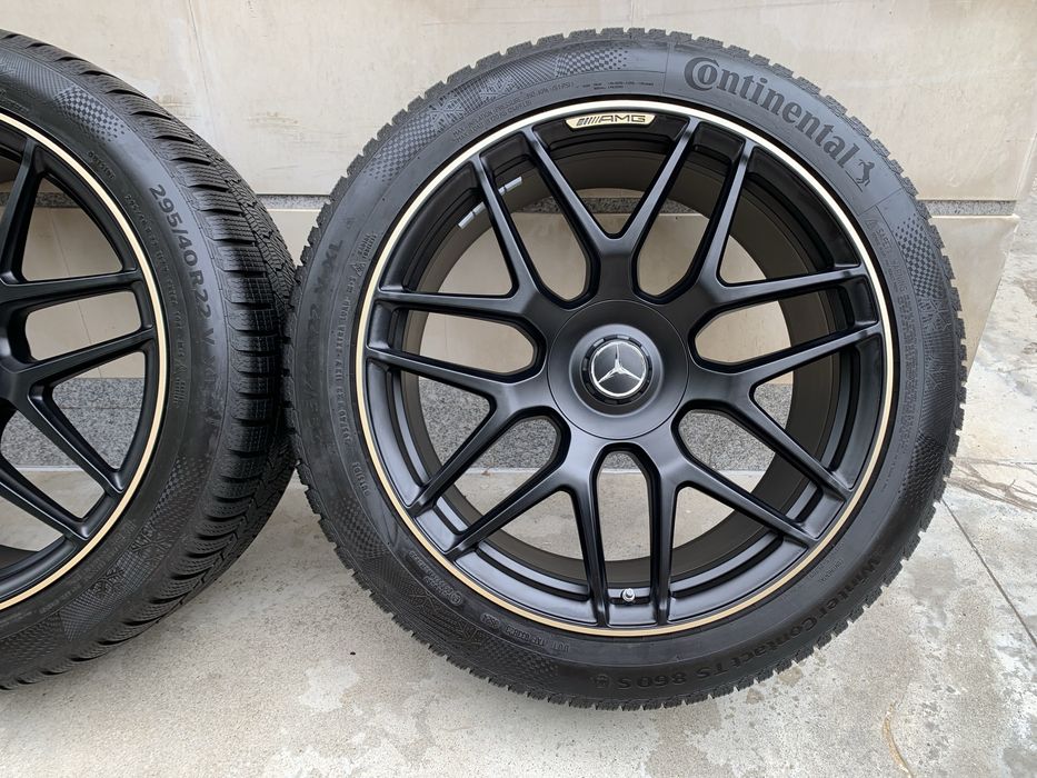 Оригинални джанти Мерцедес Г класа АМГ G63 AMG 5X130 зимни гуми BRABUS